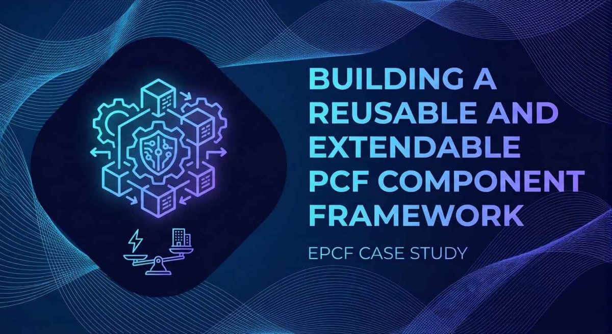 Building a Reusable and Extendable PCF Component Framework