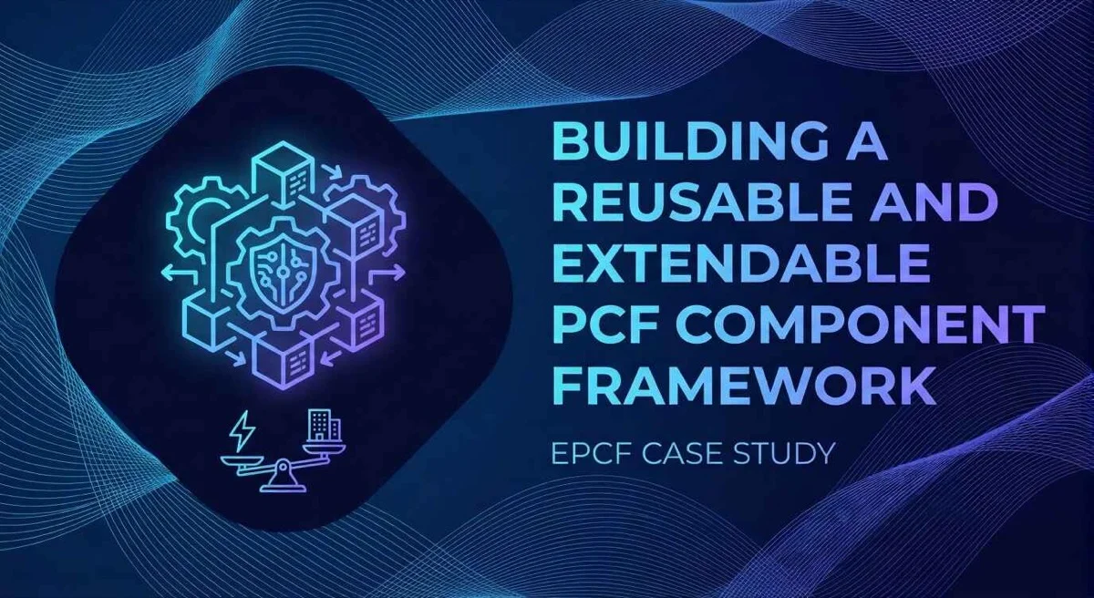 Building a Reusable and Extendable PCF Component Framework